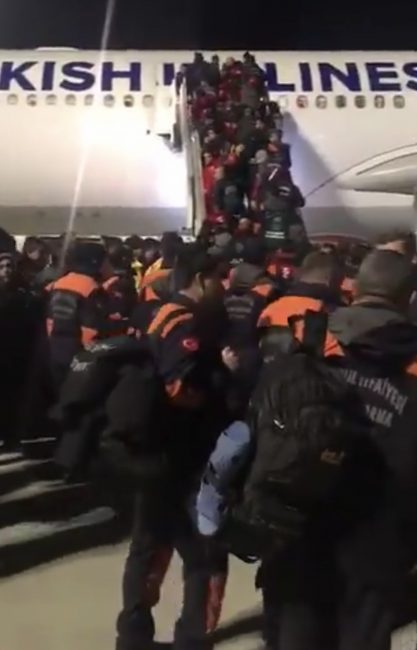 Elazığ’a gidecek THY yardım uçağı İstanbul Havalimanı’nda