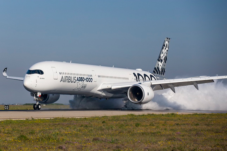 A350-1000 test uçuşlarında ilk kez otomatik uçtu