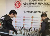 İstanbul Havalimanı’nda Bufalo Boynuzu ele geçirildi