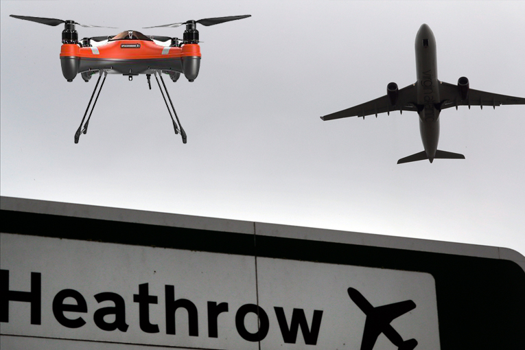 Londra Heathrow Havalimanı’nda drone sorunu