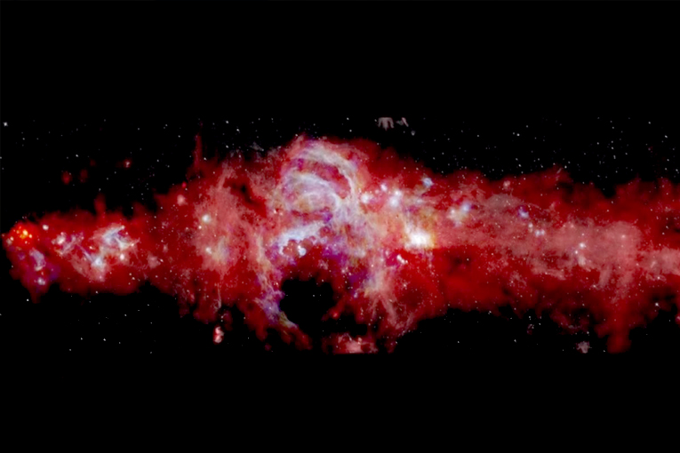 NASA’nın Sofiası panoramik kızılötesi görüntü yayınladı