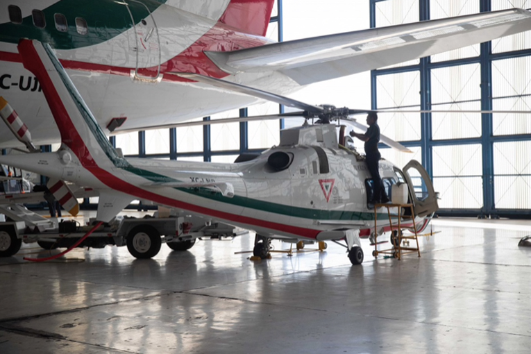 Meksika eski devletlerin jet ve  helikopterini satıyor