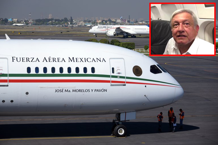 Meksika başkanı uçağını satamadı geri dönüyor