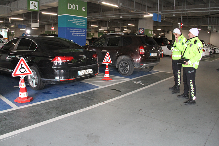 İstanbul Havalimanı’nda yanlış park edenlere ceza