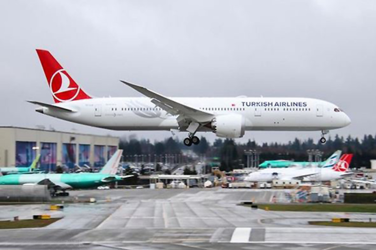 THY’nin 8’inci uçağı 787-9 Dreamliner test uçuşu yaptı
