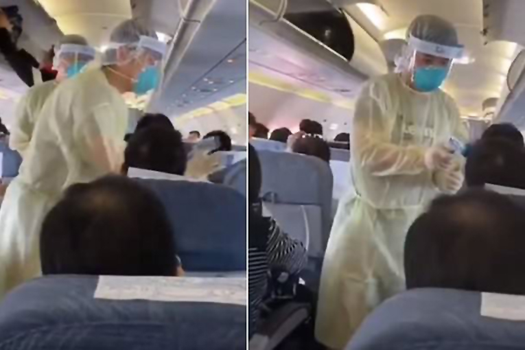 Çin’de uçaklarda Wuhan virüs taraması yapılıyor