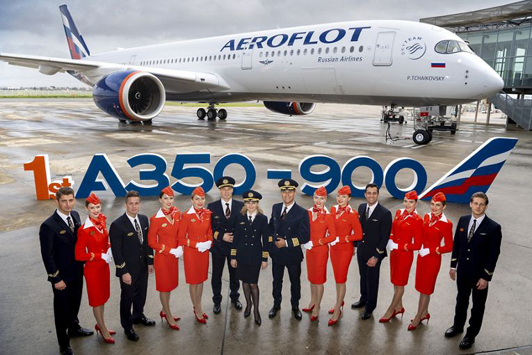 Aeroflot, ilk A350-900 uçağını teslim aldı
