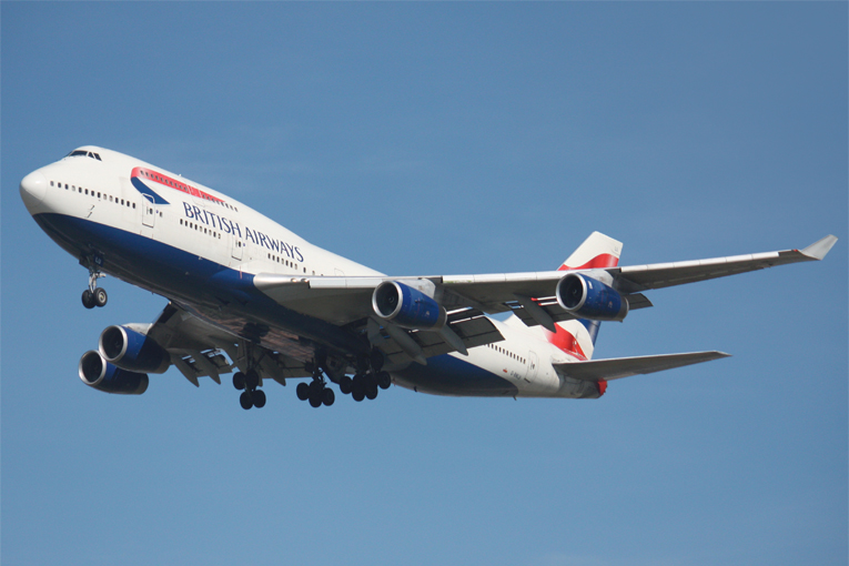 BA’nin B747-400’ü tarifeli uçuşta rekor kırdı