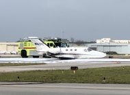 ABD, Florida’da Cessna gövde üstü indi