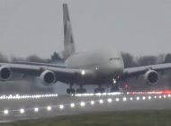Etihad uçağı A380’in İngiltere’ye inişi tıklanma rekoru kırdı