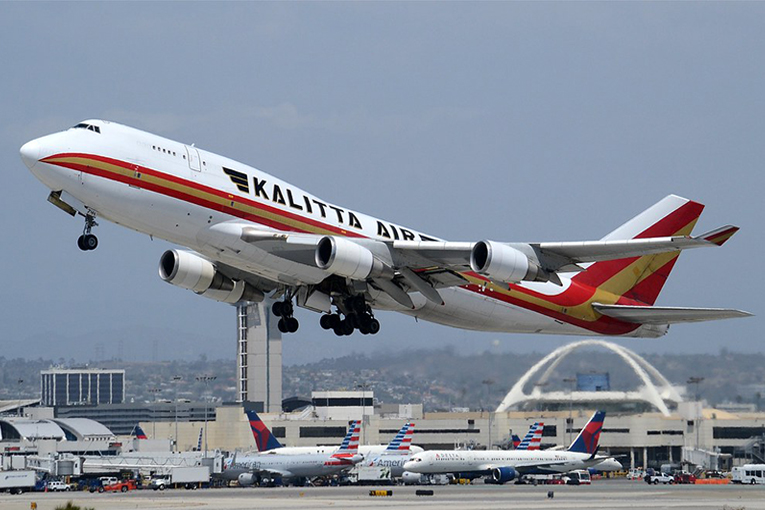 Kalitta Air’in B747’si LAX’ta kalkarken rüzgar tehlikesi atlattı