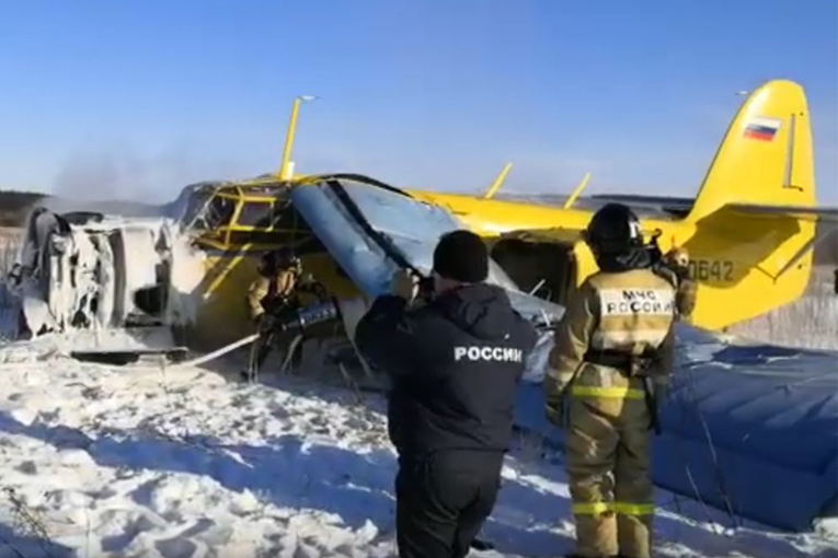 Rusya, Magadan’da An-2 kalkışta kaza yaptı