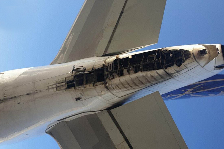 My Cargo’nun B747’si Damman kalkışında kuyruk sürttü