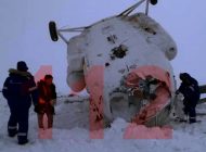 Rusya’nın kuzeyinde Mi-8 inişte ters döndü