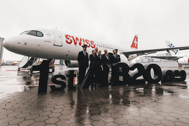 Swiss havayolları ilk A320neo’sunu teslim aldı