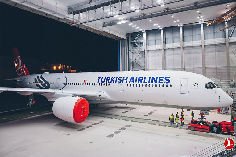 THY, ilk A350’sinin görüntülerini paylaştı