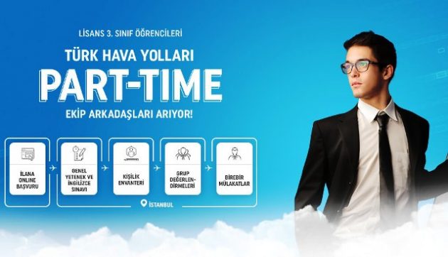 THY,öğrencilere part-time iş imkanı sunuyor