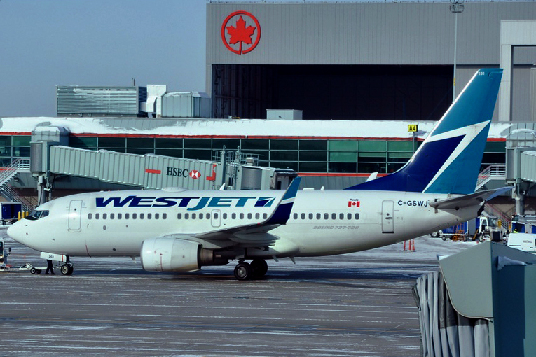 Westjet uçağı virüs şakası nedeniyle geri döndü