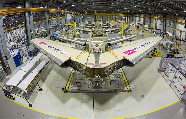 Airbus, İspanya’daki faaliyetlerinin büyük çoğunluğunu askıya aldı