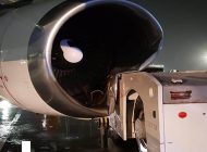BAE’de pushback aracı park halindeki A300’e çarptı