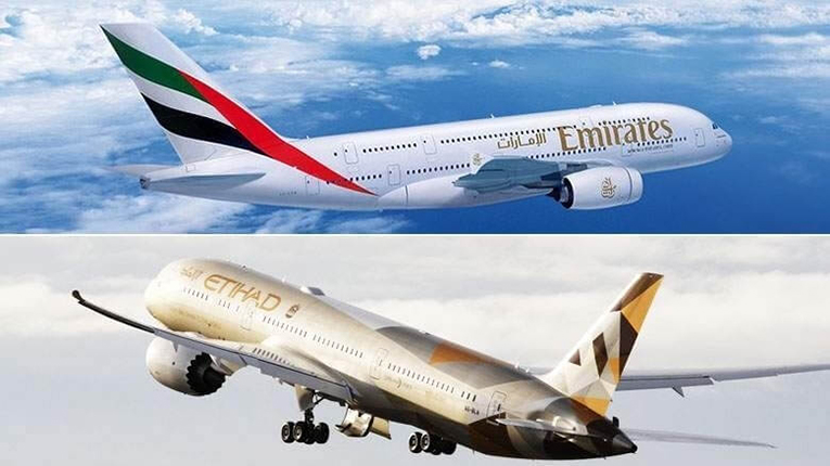Emirates ve Etihad uçuşlarını 1 gün önce durdurdu