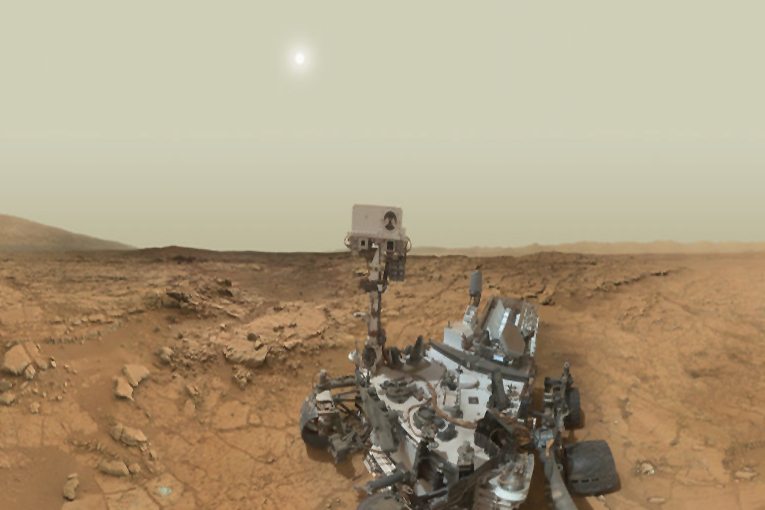 Curiosity, Mars’ı panoramik görüntüledi