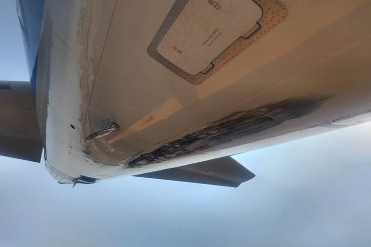 Interjet havayolları uçağı Meksika inişinde kuyruk sürttü