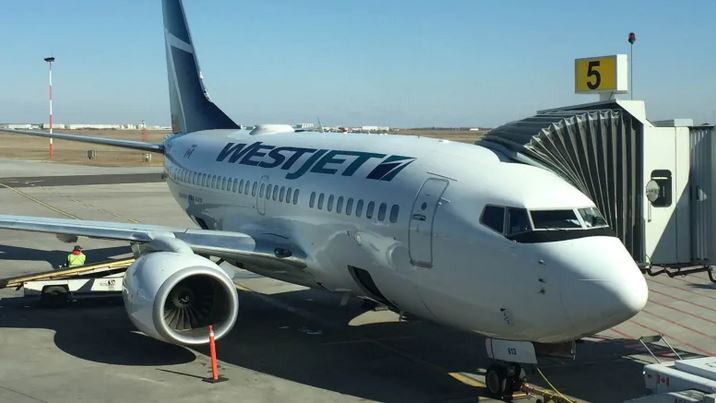Westjet Havayolu uluslararası uçuşlarını 1 ay kapattı