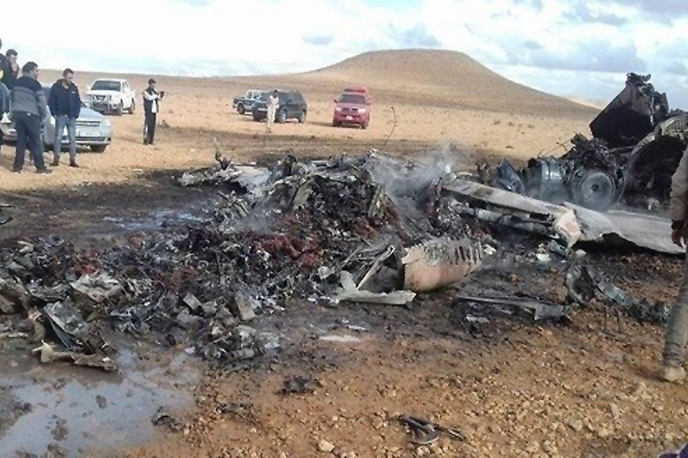 Libya’da askeri savaş uçağı düşürüldü