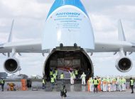 AN-225 Mriya’ya medikal malzemeleri 15 saatte yüklendi