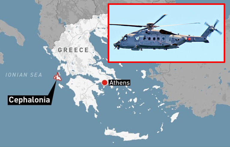 NATO’da görevli Kanada’ya helikopter Akdeniz’de düştü