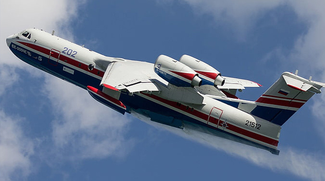 Türkiye’deki Be-200ChS uçakları ilk kez yurt dışına gitti
