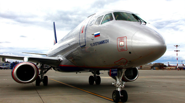 Aeroflot’un Superjet SSJ-100’ün motoru arızalandı