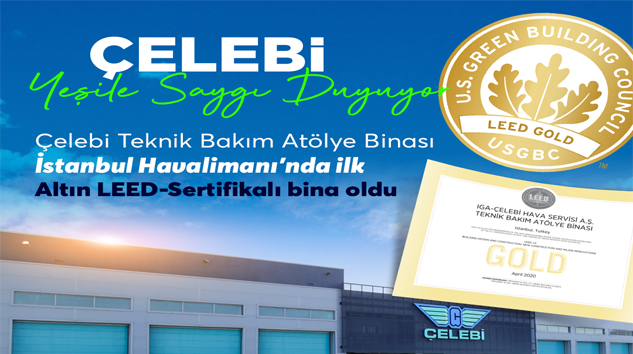 Çelebi Hava Servisi A.Ş ‘Gold Sertifika’ aldı