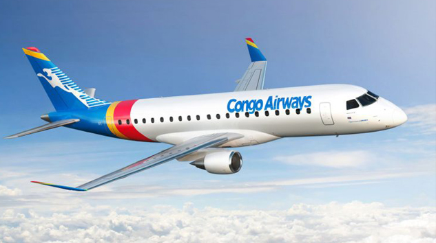 Congo Airways, 2 adet E175 siparişini E190-E2’ye çevirdi