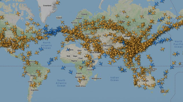Hava trafiği her geçen gün artıyor
