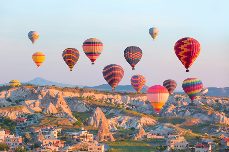 Kapadokya’da balon turları tüm zamanların rekorunu kırdı