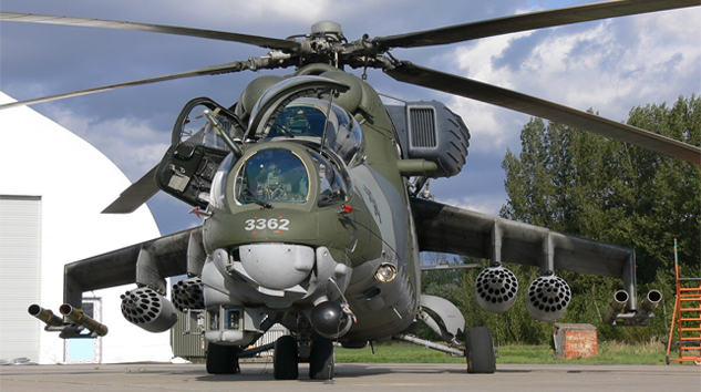 Kırım’da Mi-35 kazası; 1 kişi hayatını kaybeti