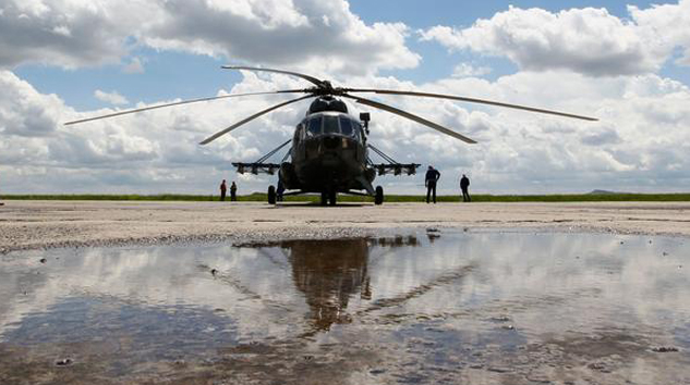 Moskova’da Mi-8 helikopter sert indi; 3 kişi hayatını kaybetti