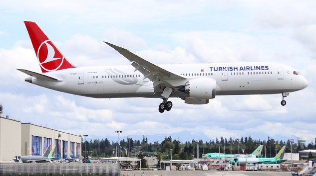 THY’nin B787-9’u ilk test uçuşunu yaptı