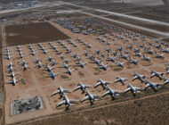 Kaliforniya’daki Victorville Havalimanı böyle görüntülendi