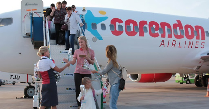 Corendon Havayolları Antalya’ya ilk yurtdışı uçunu yaptı