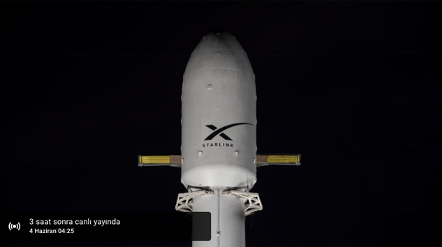 SpaceX, 60 uydu gönderiyor