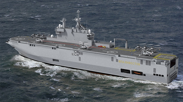 Rusya helikopter gemisi Mistral’i kendi üretecek