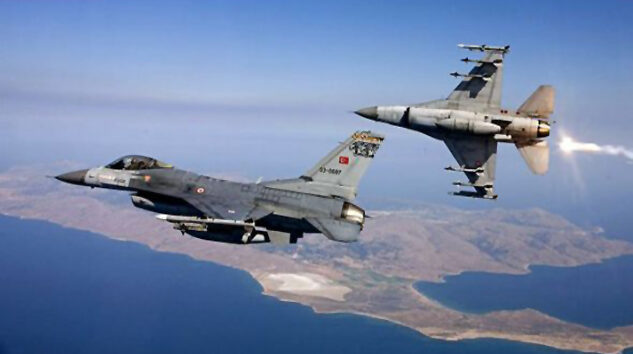 KKTC’de küstah Rum’lara F-16 uçaklarımızla cevap verildi