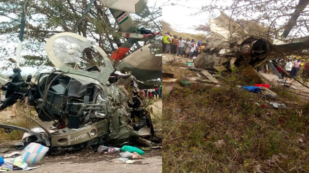 Kenya’da Hava Kuvvetleri’nin helikopteri düştü