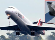 Volotea Havayolu’nun B717’sine kalkışta kuş çarptı