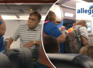 Allegiant Air uçağında bir maske krizi çıkardı