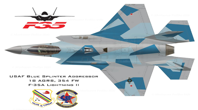 ABD’li tasarımcı F-35’lere  Rus giydirmesi yaptı