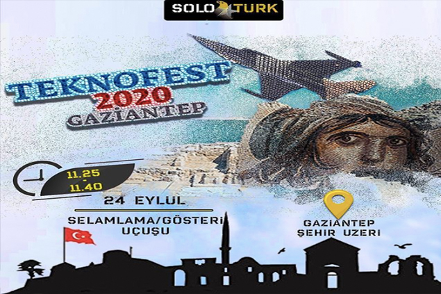 Solo Türk ve Türk Yıldızları Gaziantep’te birlikte uçacak